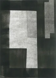 Nocturnus V, 2015 (monoprint na papierze)