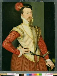 Robert Dudley (1532-88) 1. hrabia Leicester, c.1560s