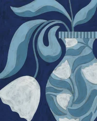 Wazon Indigo Floral