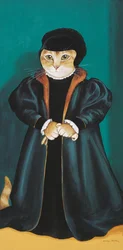 Ilustracja z Cats Galore! A Compendium of Cultured Cats (wyd. 2015)
