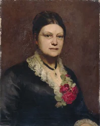 Lydia Becker (olej na płótnie)