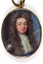 John Holles, książę Newcastle (akwarela na kości słoniowej)