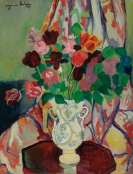 „Bukiet tulipanów” (Bukiet tulipanów) Obraz Suzanne Valadon (1865-1938)