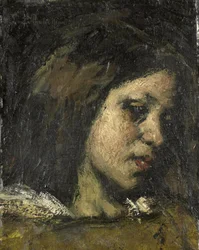 Portret młodej kobiety