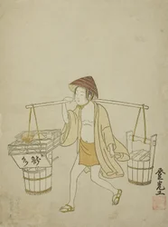 Sprzedawca wody, 1765