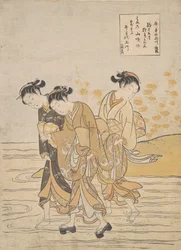 Jewel River i Ide Ide no Tamagawa, ca. 1768 r., ok. 1768 r. 1768.