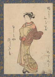 Kurtazany, z serii „Seiro Bijin Awase Carver End Shigoro” (sic)