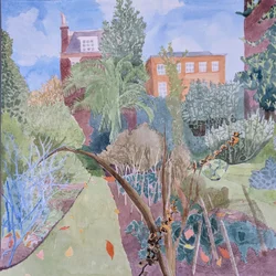 Chelsea Physic Garden, 2020 (akwarela na papierze)