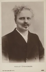 August Strindberg (1849-1912), szwedzki dramaturg, powieściopisarz, poeta i artysta.