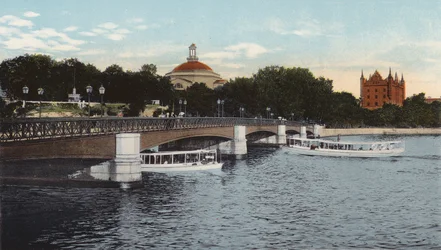 Sztokholm: Skeppsholmen (kolorowe zdjęcie)