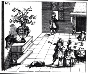 Drzewo muzyczne śpiew ptaków, wydane ok. 1670