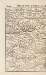 Strona 1004 z Cosmographiae Universalis Sebastiana Muenstera, Bazylea, 1572