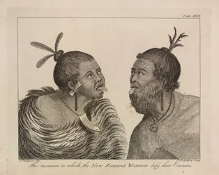 L.R.294.c.7, płyta XVII nowozelandzcy wojownicy
