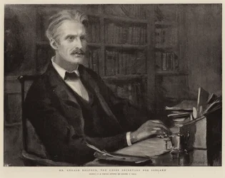 Pan Gerald Balfour, Sekretarz Generalny Irlandii