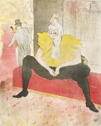 „Siedząca klaunka” (panna Cha U Kao) (1896)