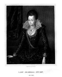 Lady Arabella Stuart, księżna Somerset, 1826.