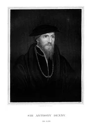 Sir Anthony Denny, dworzanin Henryka VIII, 1827.