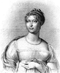 Marie Louise, księżna Parmy, druga żona Napoleona Bonaparte, 1815.