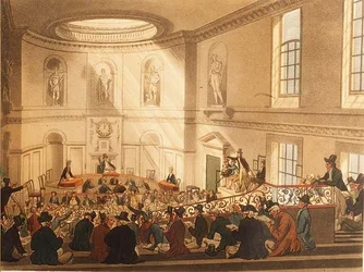 Dom Indii, Sala Sprzedaży, wyd. przez Ackermanna