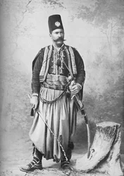 Syryjczyk w pełnym stroju, 1902