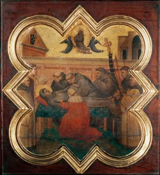 Życie św. Franciszka: śmierć świętego - Fresco