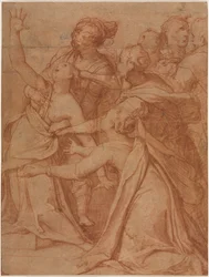 Cud św. Filipa Benizzi: Uzdrowienie demonicznej kobiety, c. 1557.