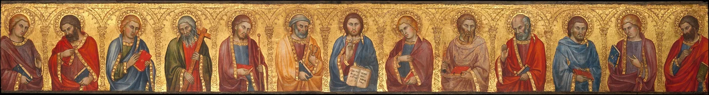 Chrystus i dwunastu apostołów