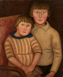Portret dwojga dzieci