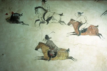 Grób księcia Zhanga, 2 rok Shenlong, dynastia Tang, 618-907