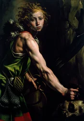 Dawid z głową Goliata, Antonio d