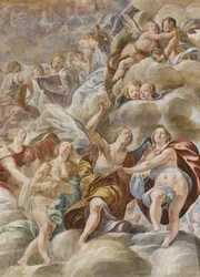Muzycy Aniołowie i Święte Dusze, 1629