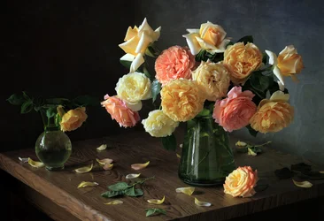 Martwa natura „Moody Rose”
