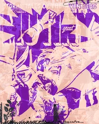 Mistrz Blaster, 2015 (Kolaż na płótnie)