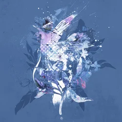 Freebirdy, 2015 (Kolaż na płótnie)