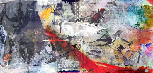 Pretty Birdy, 2015 (media mieszane na płótnie)