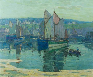 Concarneau (olej na płótnie)