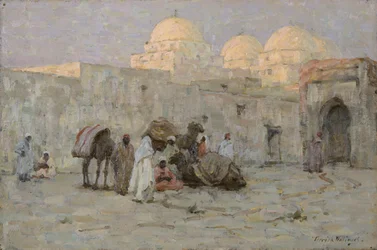 Kairouan, ostatni blask (olej na płycie)