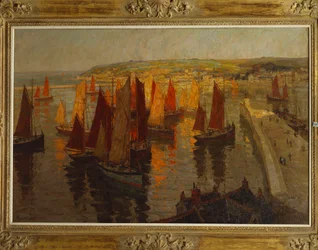Czerwony i złoty, Brixham