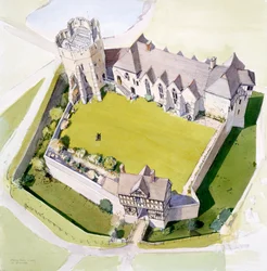 Zamek Stokesay, c2010