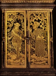 Gabinet rękopisów, panowanie Ramy III (1787-1851) (drewno)
