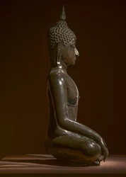 Budda Maravijaya. Tajlandia. Druga połowa XV. Rzeźba
