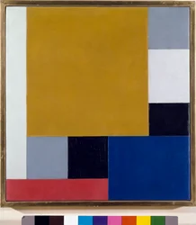 Kompozycja 22 Obraz Theo Van Doesburga (1883-1931) 1920 Eindhoven, Stedelijk Van Abbemuseum