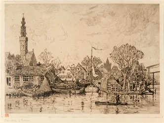 Stocznia w Edamie (Niderlandy)