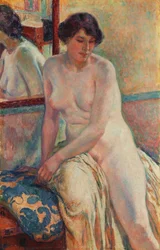 Odpoczynek modela, 1912