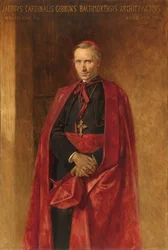 Kardynał James Gibbons, 1904.