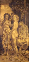 Trzy wieki życia – prawy panel