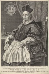 Portret Zachariasa de Meza, biskupa Tralles