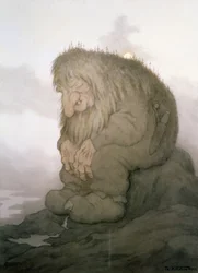 Troll, który zastanawia się, ile ma lat