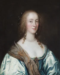 Portret damy, podobno Margaret Hewett, Lady Paston (olej na płótnie)