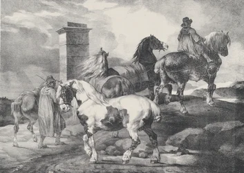 Konie na jarmark, 1821